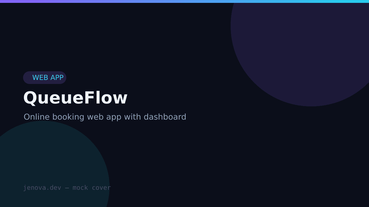 QueueFlow — Online Booking System